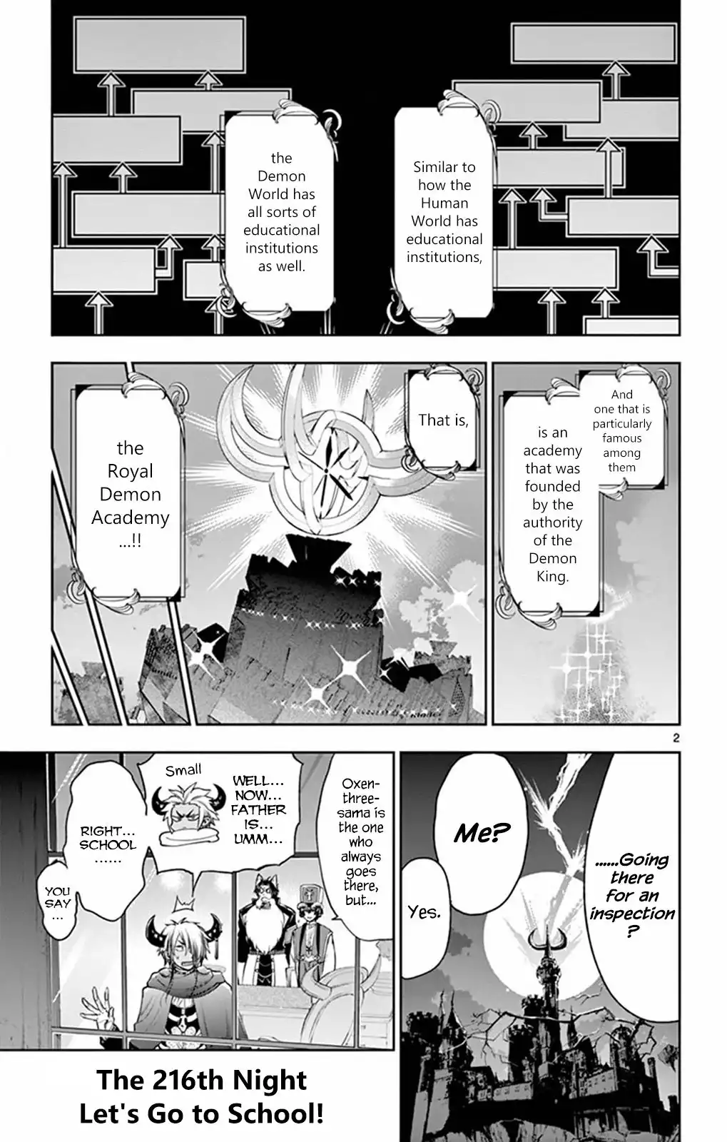 Maou-jou de Oyasumi Chapter 216 2